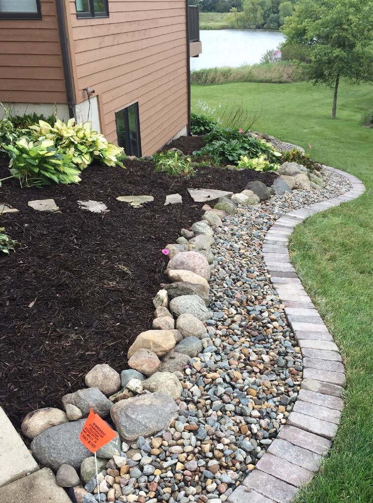 Flowerbed Border at Sequoia Lanscape